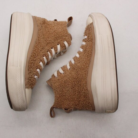 Converse All Star Move HI Platform Women's Size 7.5 Champagne Tan Egret A04259C - Picture 6 of 8
